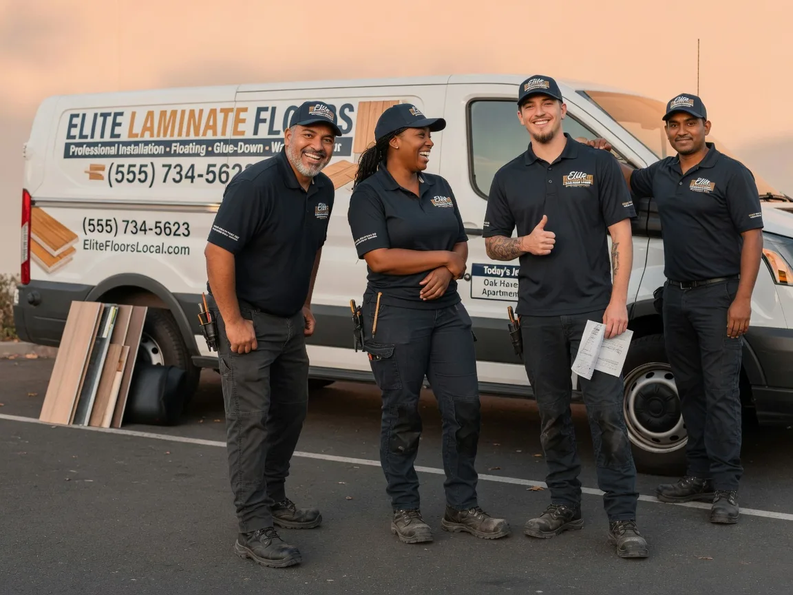 Laminate flooring installation company in Horace, ND